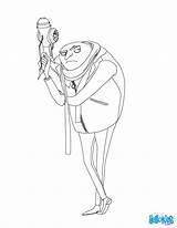 Gru Coloring Pages Despicable Printable Print Color Creative Albanysinsanity Hellokids Online Drawing Getcolorings Visit sketch template