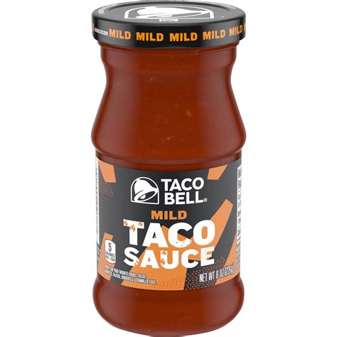 taco bell mild taco sauce  oz bottle walmartcom walmartcom