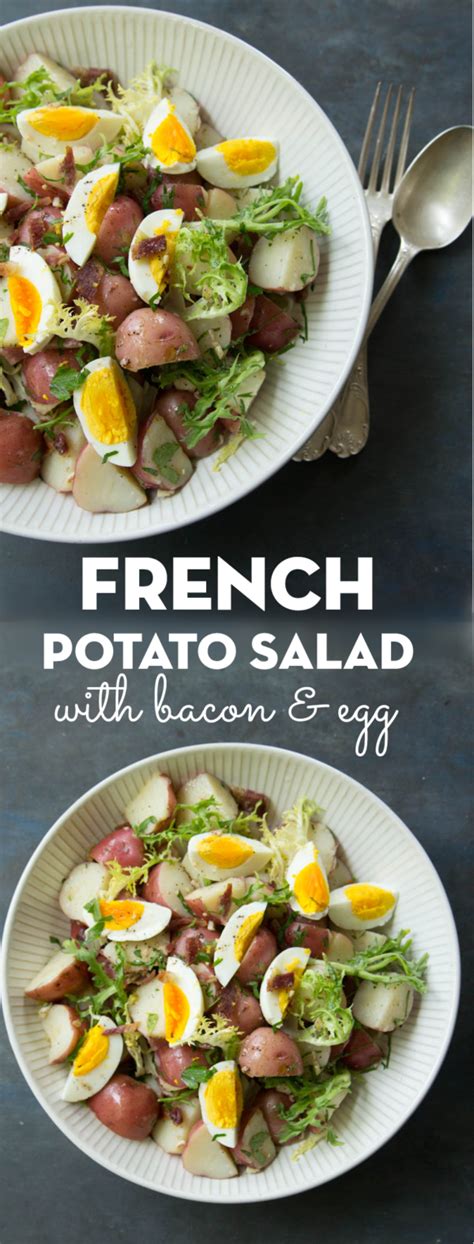 French Potato Salad With Bacon And Egg The Tomato Tart