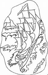 Sonstiges Vielen Segel Segelschiff sketch template