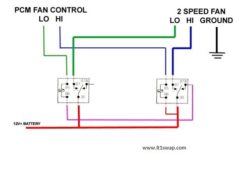 speed fan wiring diagram