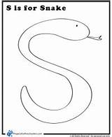 Snake Coloring sketch template