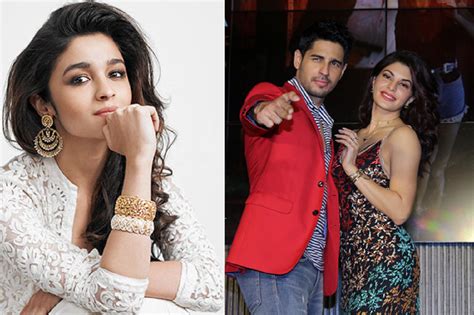 Jacqueline And Alia S Fight Over Sidharth Malhotra Continues Bollyworm