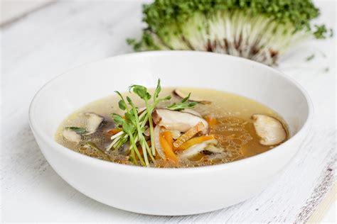 japanese mushroom soup recipe with enoki and shiitake