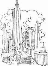 Colorear Ciudades Cidade Cidades Ausmalbild Grattacieli Aprender Getdrawings Zoeken Skyscraper Laminas Contenido sketch template