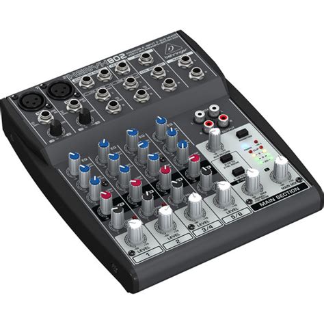 behringer xenyx   channel compact audio mixer  bh photo
