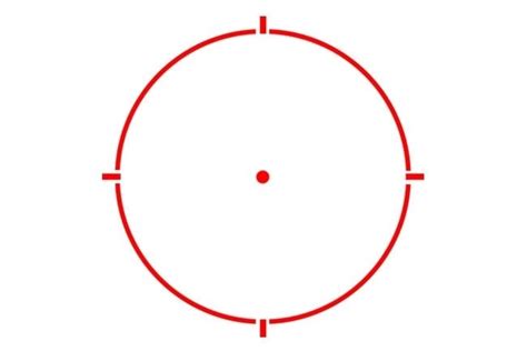 holosun hsc nv compatible micro red dot sight  circle dot reticle