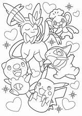 Eevee Pokémon Sword Book sketch template