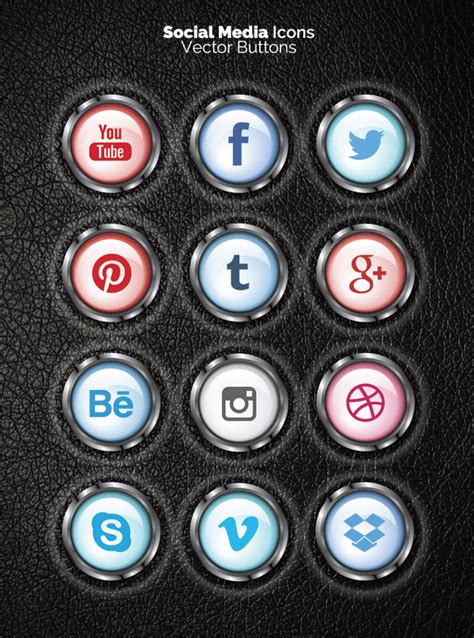 Free 12 Social Media 3d Icons Vector Titanui