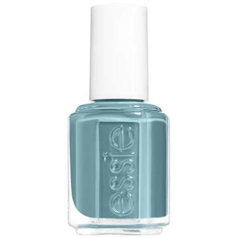 udon know me stony blue nail polish and nail color essie