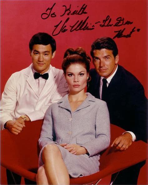 photo of bruce lee wende wagner and van williams in their roles in the green hornet tv series