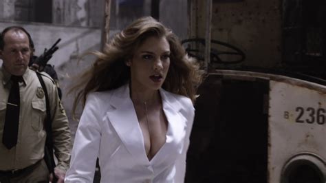 lauren cohan hot huge claveage and very sexy though mean death race 2 2010 hd1080p