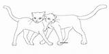 Warrior Cats Coloring Pages Cat Getdrawings Warriors Clan sketch template