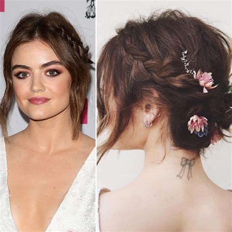Lucy Hale’s Braided Updo — How To Master Her Boho