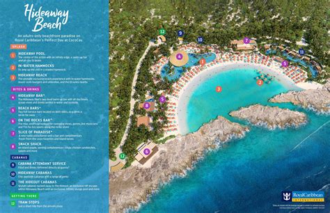 royal caribbean hideaway beach  perfect day  cocobay cruise lowdown