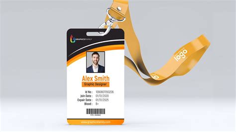 id card design template psd graphicsfamily