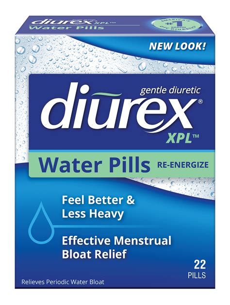 diurex xpl  energizing water pills relieve bloating fatigue