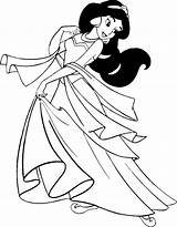 Jasmine Aladdin Colorear Aladino Jazmin Cibercuentos Bestcoloringpagesforkids Princesa Colouring Princesse Coloriages Indiaparenting από άρθρο Genie sketch template