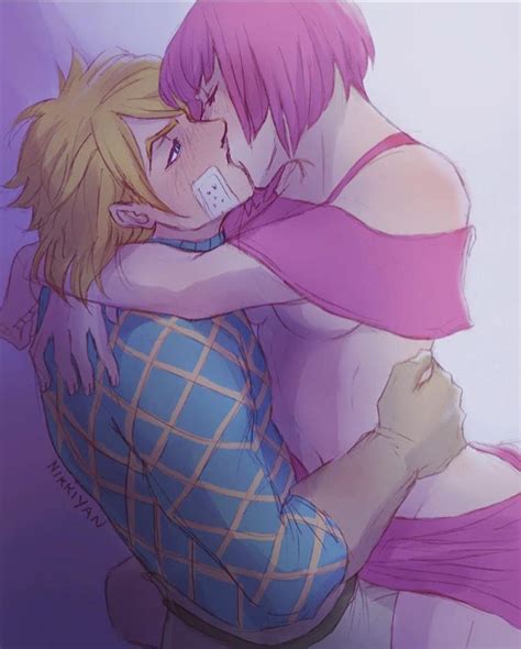 Rule 34 Blonde Hair Blushing Diego Brando Hot Pants