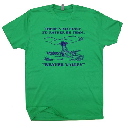 Beaver Valley Funny T Shirt Saying Humor Sexual Offensive Tee