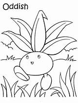 Tegninger Teckningar Oddish Websincloud Pokemones Fargelegge Aktiviteter Attivita Kolorowanki Dzieci Fargeleggingsark Til Tegning Pokémon Getdrawings Cartoni Farvelægning Børn Zeichnungen sketch template