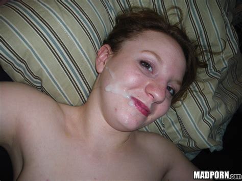 redhead amateur gets a massive wicked facial pichunter