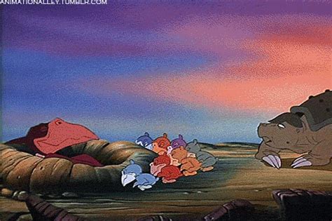 the land before time little foot find and share on giphy