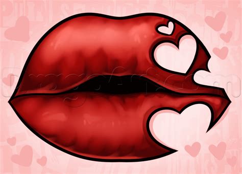 How To Draw Heart Lips Step By Step Tattoos Pop Culture Free