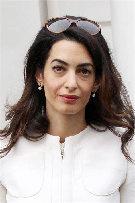 Amal Clooney Nails Power Dressing In London While Husband George Enjoys