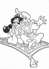 Aladdin Princess Kleurplaten Cartoon sketch template