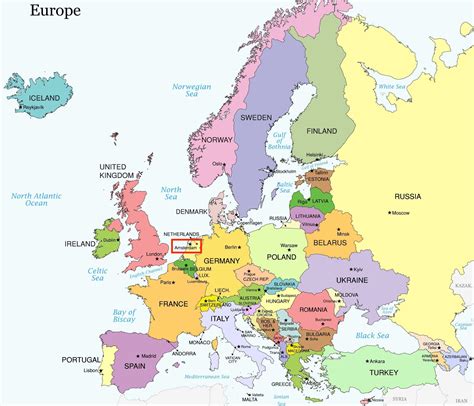 map  amsterdam  surrounding countries amsterdam country map netherlands