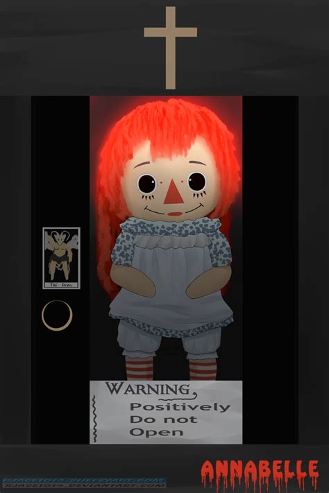 annabelle the doll by rjace1014 on deviantart