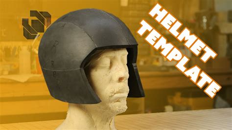 basic eva foam costume helmet template tutorial youtube