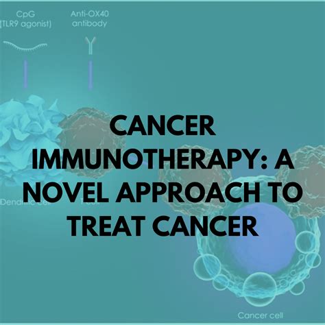 Cancer Immunotherapy A Novel Approach To Treat Cancer