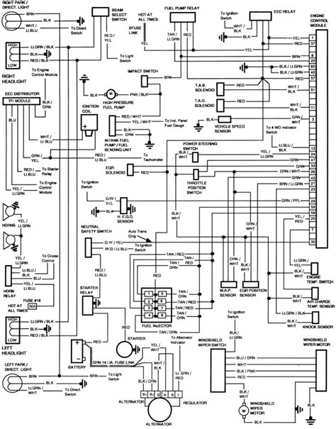 ford  distributor wiring diagram