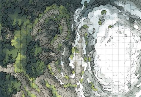 snowy summit  perilous mountain trail battlemaps fantasy map maker fantasy map dnd