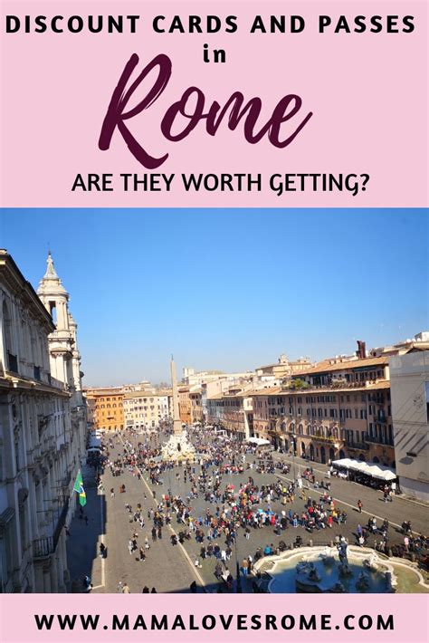 rome passes  cards  families