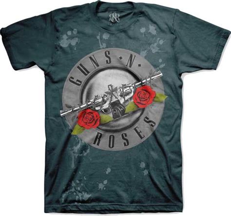 guns n roses faded roses t shirt guns n roses shirt