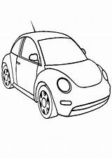 Coloring Small Pages Kids Car sketch template