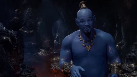 See Will Smith As The Blue Genie In “aladdin”— Photos Allure