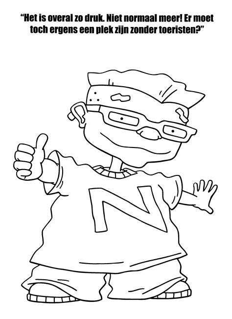 coloring page rocket power coloring pages