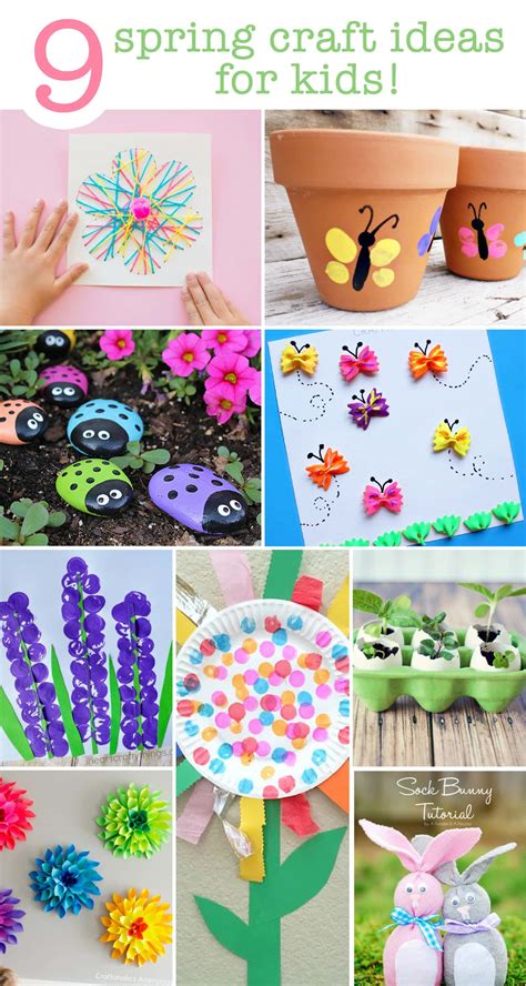 spring craft ideas   kids save  list