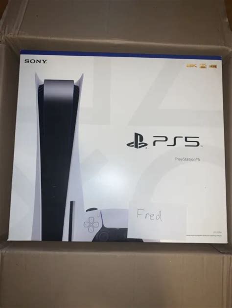 Sony Playstation 5 Ps5 Console Disc Version New On Hand Ships