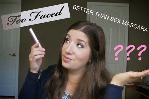 sparkle me pink too faced better than sex mascara review