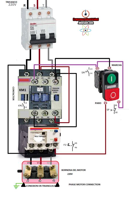 motor starter schematic manual  books  phase motor starter wiring diagram  cadicians