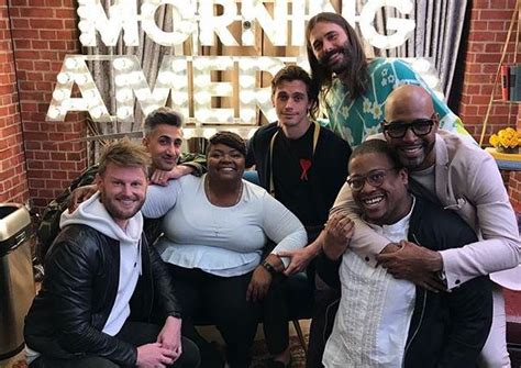 Queer Eyes Fab Five Reunited With Season Two Angel Mama