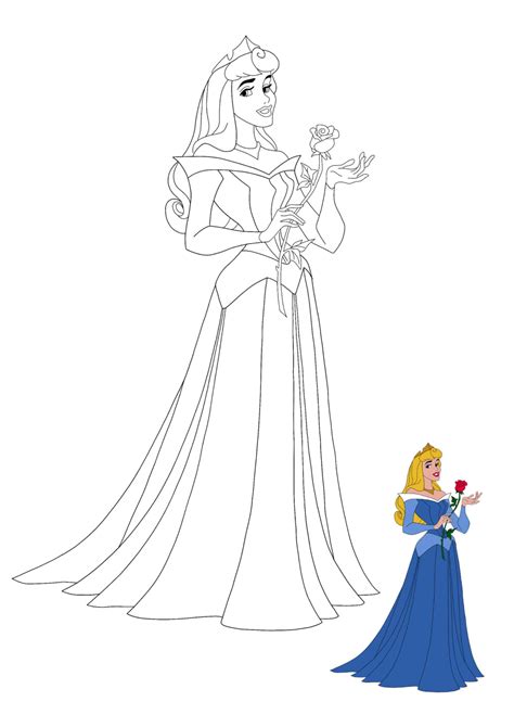 princess aurora  sleeping beauty coloring pages   coloring