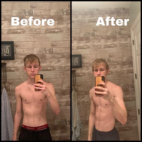 My Progress After Watching Pewds Workout Review 3 Months Between Pics