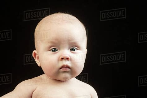 baby  blank expression stock photo dissolve