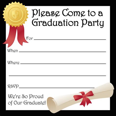 printable preschool graduation card   printable